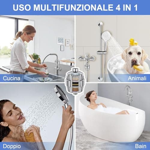 Thumbnail 7 de Filtro Ducha 36 Etapas Vitamina C - Alta Presión y Piel Sana