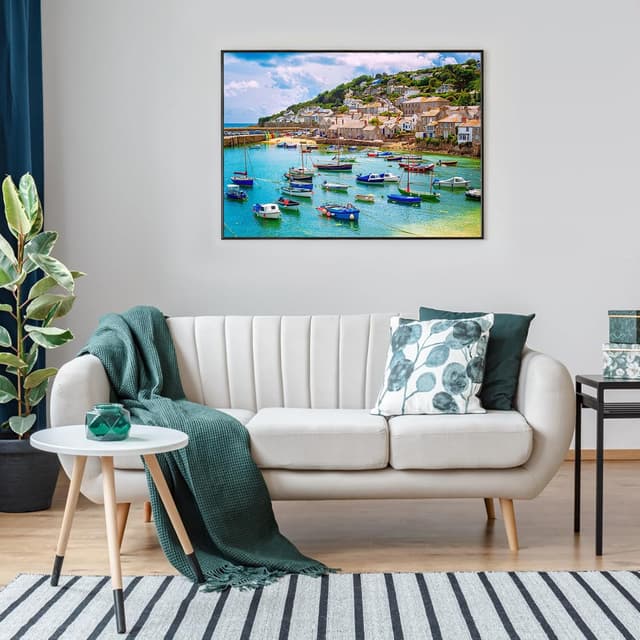 Detalle de Mousehole Harbour 1000-Piece Jigsaw Puzzle for Adults (Mousehole Village, Cornwall)