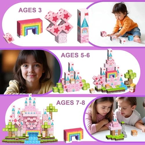 Detalle 2 de Crifeton Bloques Magnéticos de Construcción para Niños 🧲