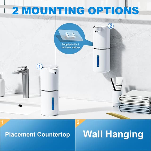 Thumbnail 3 de Seifenspender Automatisch 380 ml wandmontiert