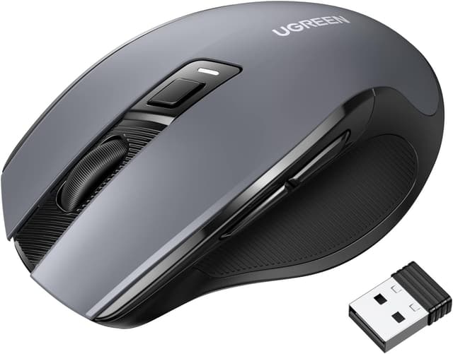 Detalle de UGREEN Souris sans fil ergonomique 2,4 GHz