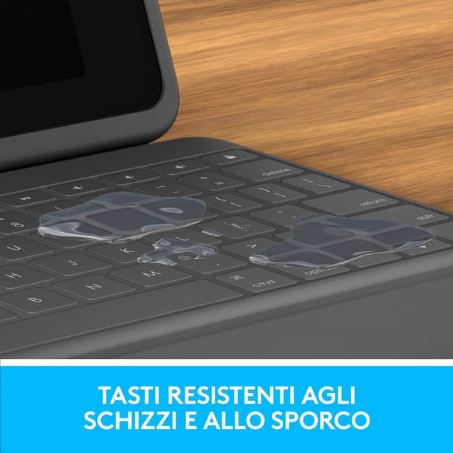 Thumbnail 4 de Logitech Custodia con Tastiera QWERTY Italiano 605 g