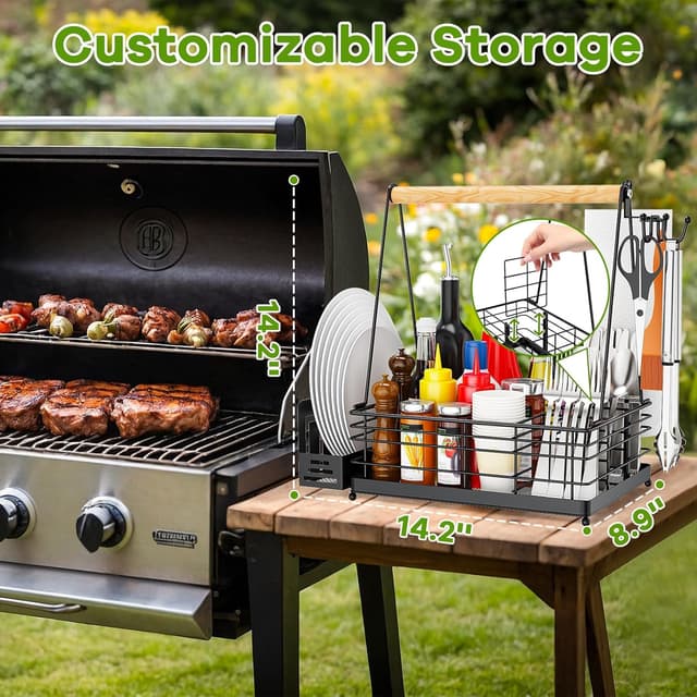 Thumbnail 2 de JBBTOOL BBQ Caddy with Towel Holder