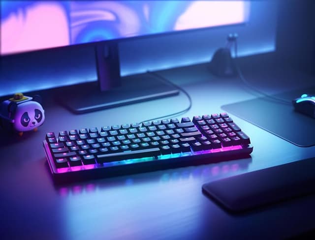 Detalle 2 de Glorious GMMK 2 Full Size 🎮 Teclado Mecánico Personalizable Negro