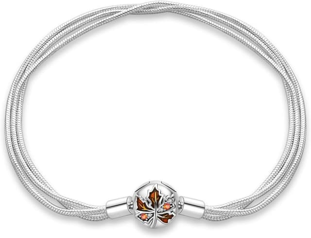 Detalle de KUNSIR Moments bracciale in argento 925