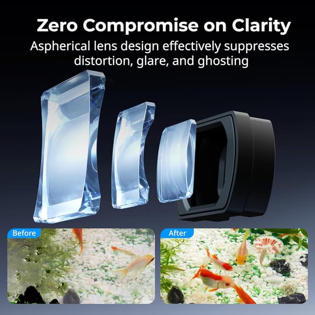 Thumbnail 3 de SmallRig Objectif grand angle 0,72x pour DJI Osmo Pocket 3 (fixation magnétique) — 112°