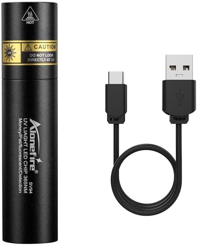 Thumbnail 6 de Alonefire SV94 365nm Small UV Torch Light (3W) – USB-C rechargeable mini blacklight