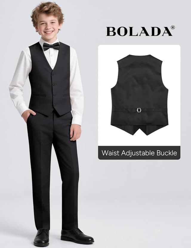 Thumbnail 4 de BOLADA Boys' Formal Suit Set sizes 2-20 👔