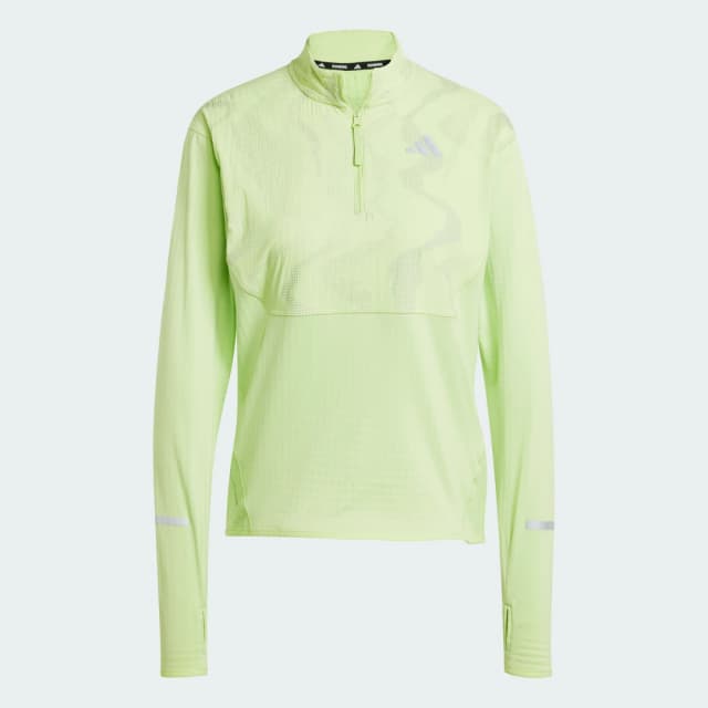 Detalle 2 de Adidas Sudadera Ultimate Hi Vis 1/2-Zip