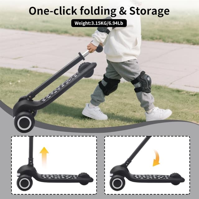 Detalle 2 de UBRAVOO Roller Kinder 3–10 Jahre mit Bremse