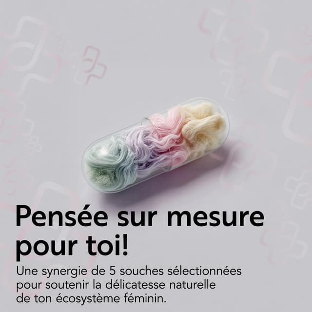 Detalle de Probiotique Flore Intime PiùLife – 26 Mds UFC, Lactobacillus crispatus, rhamnosus et reuteri (30 gélules)