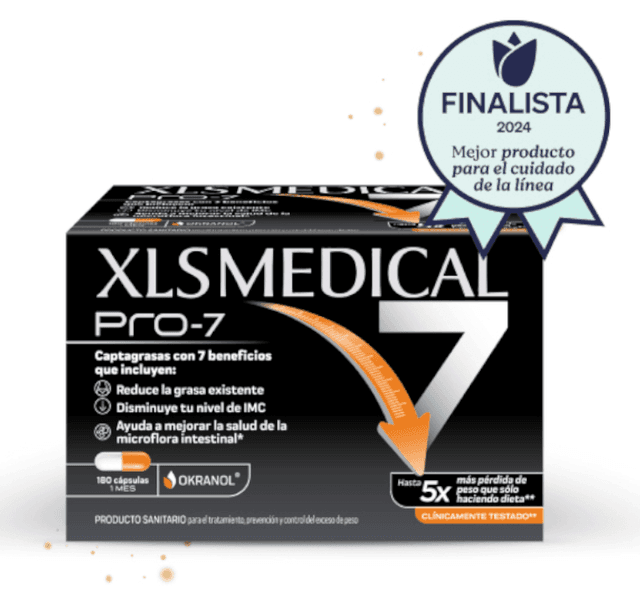 Thumbnail 1 de XLS Medical Pro 7 captagrasas 180 cápsulas, 180 uds 😊