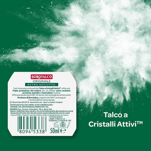 Thumbnail 1 de Borotalco Deodorante Roll-On Originale 48 ore