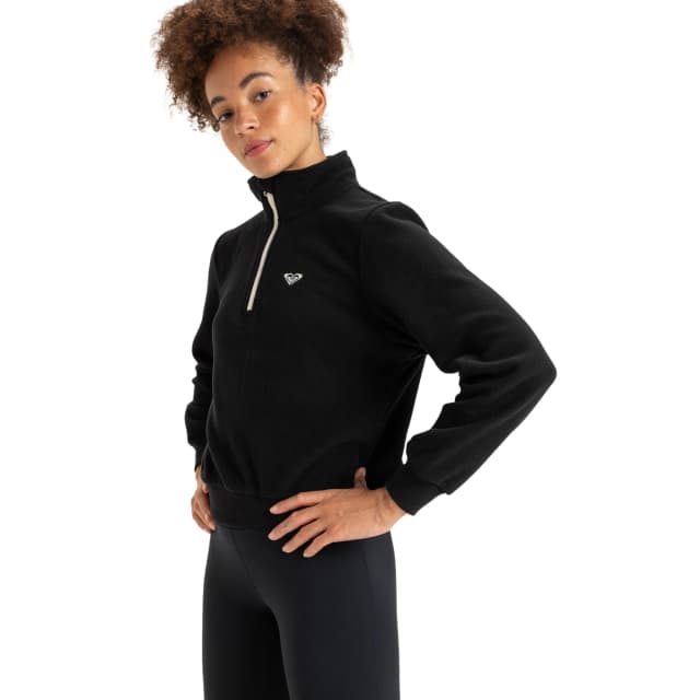 Detalle de Roxy Waves Of Warmth sudadera con sherpa