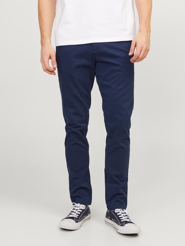 Detalle 2 de JACK & JONES Short chino regular fit en coton (78%)