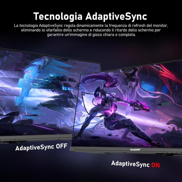 Detalle 2 de Gawfolk Schermo 27" 2K WQHD 180Hz