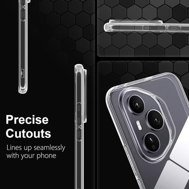 Thumbnail 6 de Fitudoos Handyhülle für Honor 400 Pro – weiche TPU-Flüssigsilikonhülle in Klar