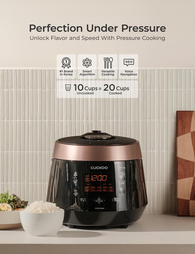 Thumbnail 1 de Cuckoo 10-Cup High-Pressure Rice Cooker