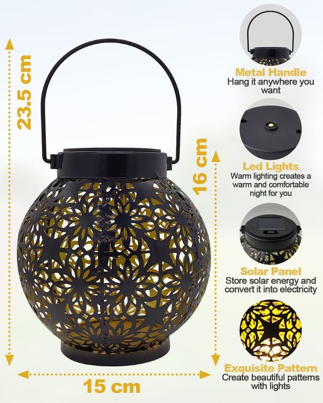 Thumbnail 6 de KALAHOL Solar Lanterns 2 Pack