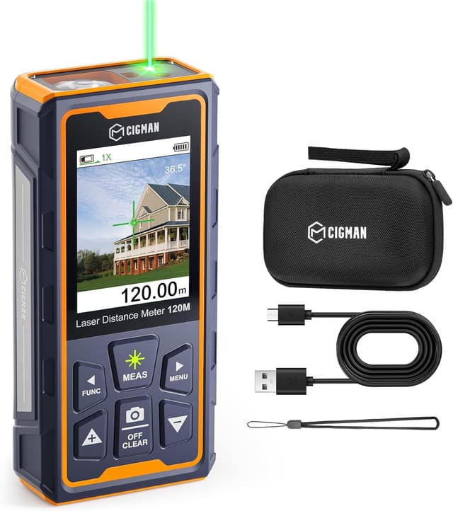 Imagen de CIGMAN CD-120G telemetro laser 120 m en OfertitasTOP