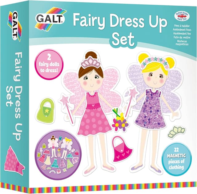 Detalle de Galt Fairy Dress Up Set magnetic craft kit 🎲