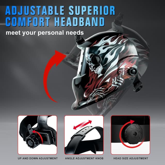 Thumbnail 5 de TRQWH Welding Helmet True Color 4/9-13