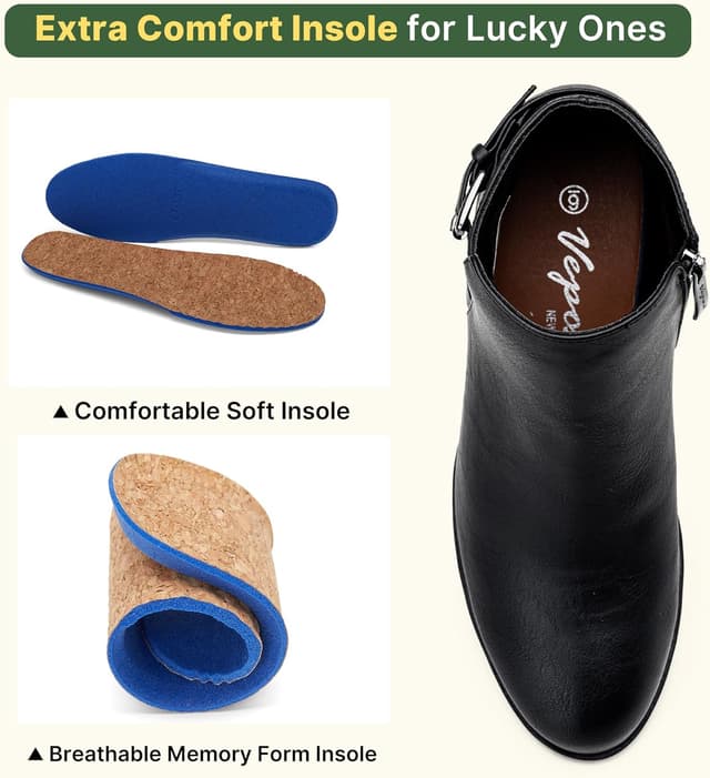 Detalle de Vepose Western ankle boots low heel