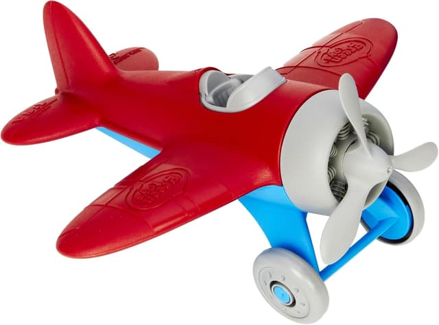 Thumbnail 6 de Green Toys Airplane Red toy plane for kids ✈
