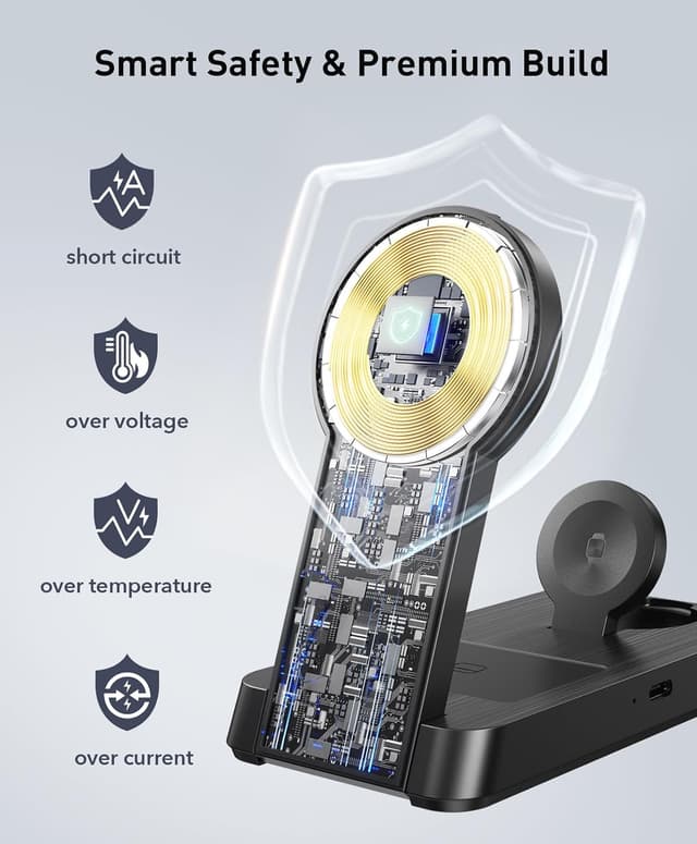 Thumbnail 4 de Kailwokk 3 in 1 Magnetic Wireless Charger