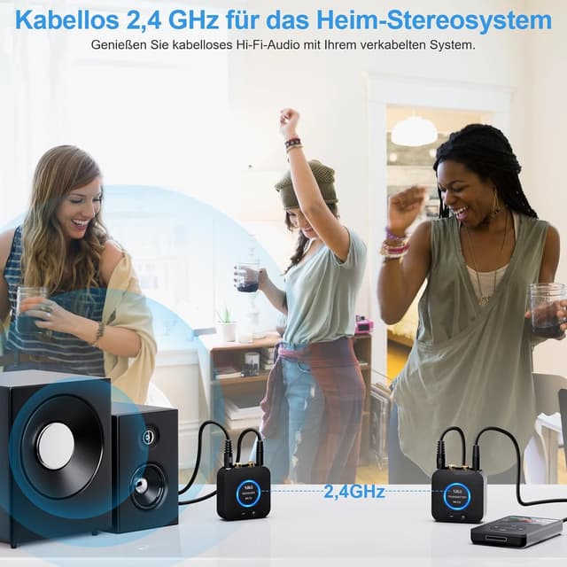 Detalle de 1Mii Drahtlos Audio Sender Empfänger 80 m