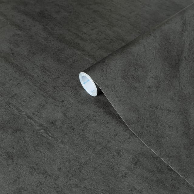 Detalle de Honcet Grey Vinyl Wrap 30x200cm Dark Grey self-adhesive contact paper for kitchen furniture