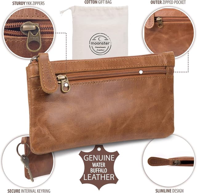 Thumbnail 3 de Moonster Federmäppchen aus Leder