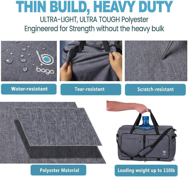 Thumbnail 6 de Bago 140L holdall bag for travel