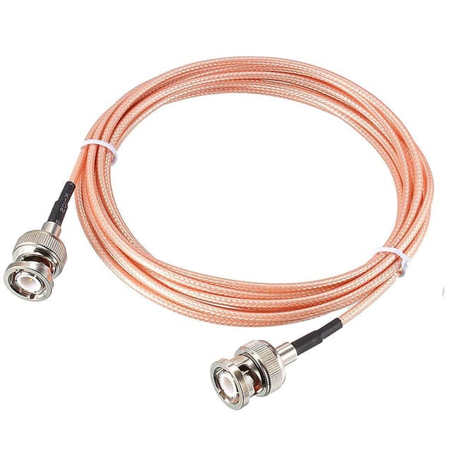 Detalle 2 de MACHSWON RG316 50 Ohm Coaxial Cable with BNC Male to BNC Male Connectors (4 ft) for CCTV & video signals