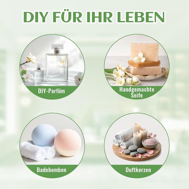 Detalle 2 de EVOKE OCCU Zitronengras ätherisches Öl (Cymbopogon flexuosus) 118 ml – pur fürs Diffusor, Massage & Co.