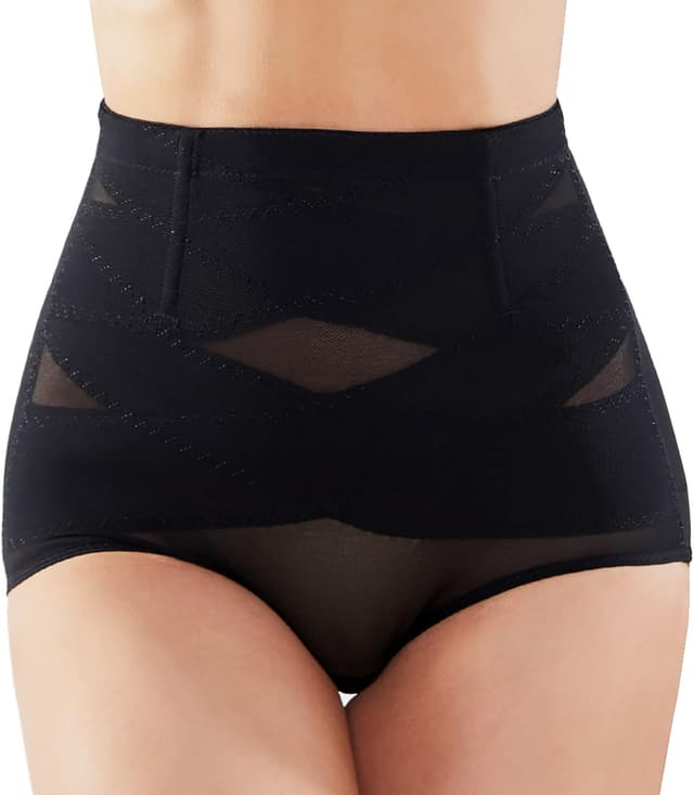 Detalle de SIMIYA Women Tummy Control Knickers High Waisted Shapewear