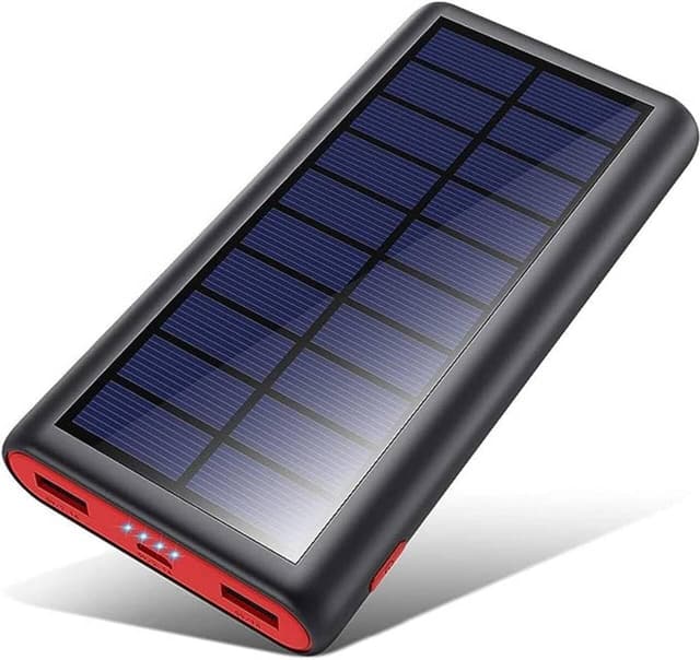 Detalle de Cargador Solar Power Bank 26800mAh USB C