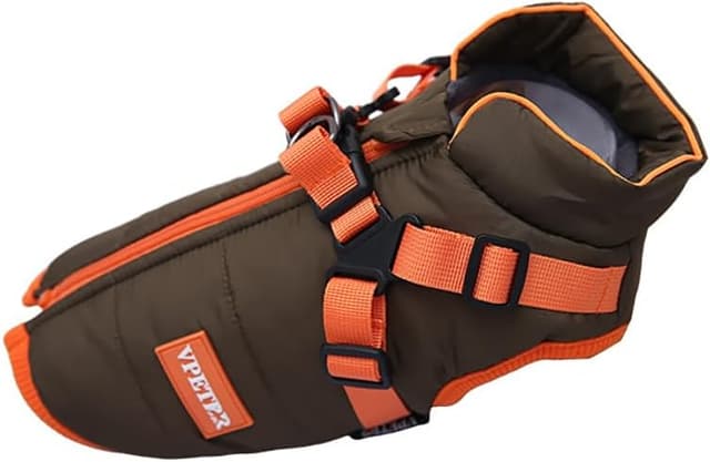 Thumbnail 6 de BT Bear Dog Winter Coat With Harness (Navy Blue, XXL) – Waterproof outdoor jacket for small to medium dogs