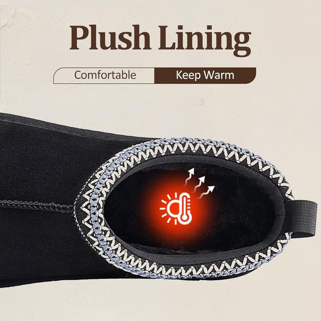 Detalle 2 de Mishansha Clogs Gefüttert Warmes Modell GR.36-46