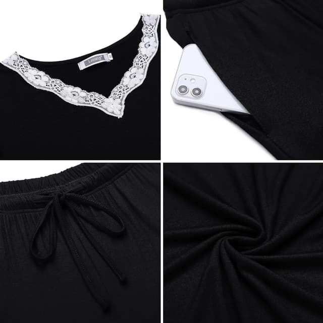 Thumbnail 4 de Lovasy Ensemble Pyjama Femme Cotton Hiver đ