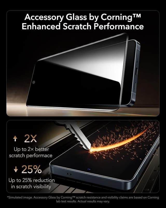 Detalle 2 de ESR Samsung Galaxy S26 Ultra, 3 verres trempés