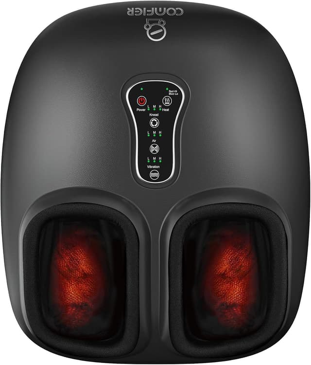 Imagen de COMFIER Shiatsu Foot Massager with Heat, Vibration, Rolling Compression ⚙ en OfertitasTOP