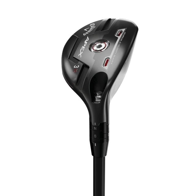 Detalle de Callaway Apex 21 Híbrido (3, 4 y 5) con opciones Regular y Stiff/Light