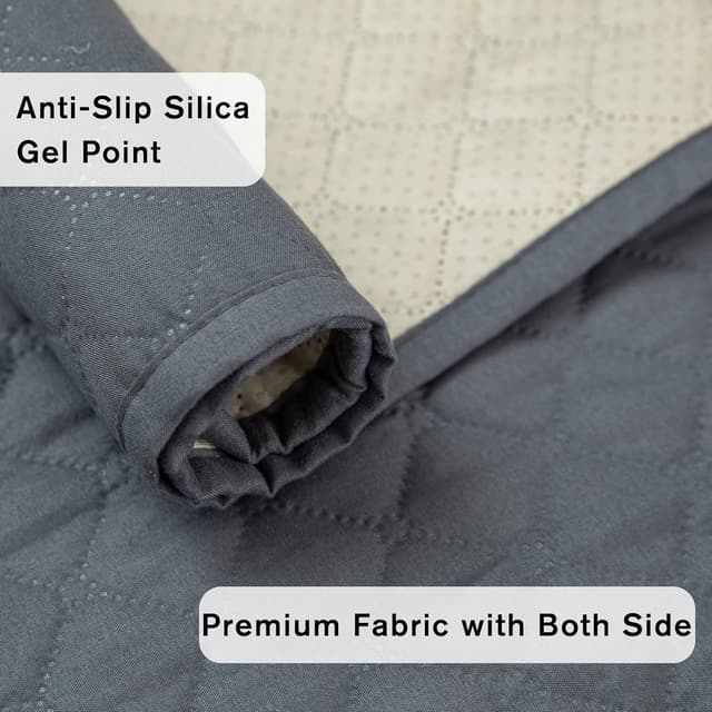 Thumbnail 4 de XINEAGE Copridivano 3 posti impermeabile grigio scuro 🛋