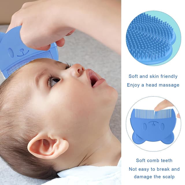 Thumbnail 3 de FainFun Baby Badebürste Rosa 2er Pack