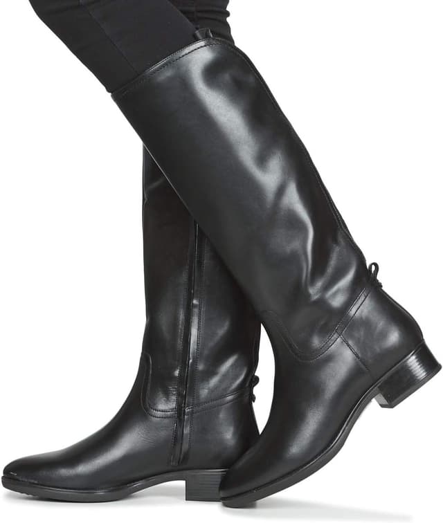 Detalle de Geox Women’s D Felicity aBoots – breathable comfort ankle boots with zip and laces