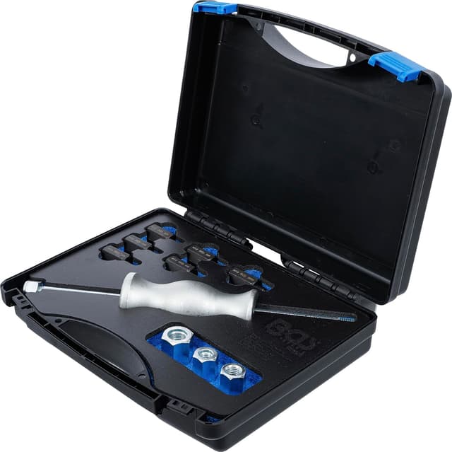 Detalle de BGS 70325 set di martelli a massa battente con adattatori per filettatura (12 pz)
