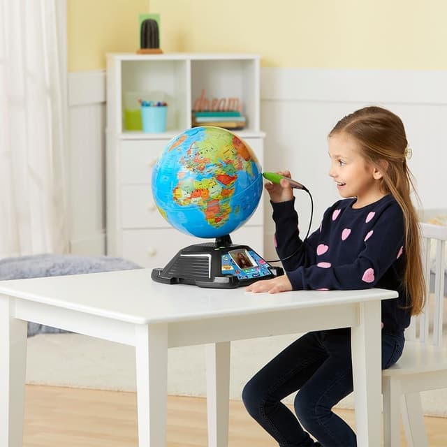 Detalle de Carte du monde interactive VTech Giramondo avec stylo tactile et écran couleur 2,7" (langue italienne)