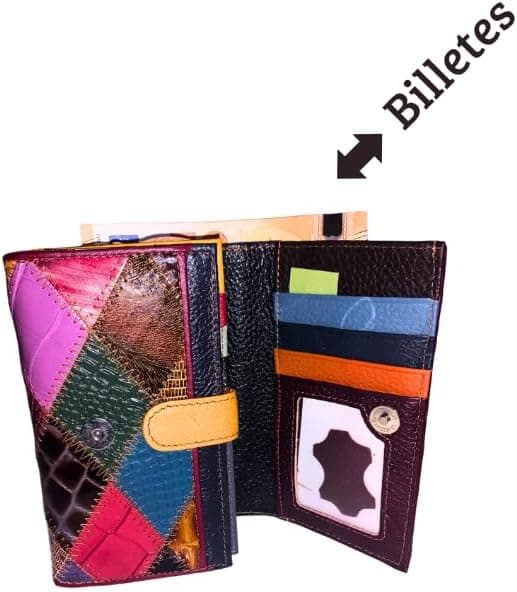 Thumbnail 2 de Genérico Monedero de Piel Multicolor