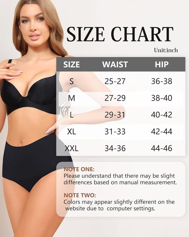 Thumbnail 5 de Levao bragas sin costuras cintura alta 5-pack